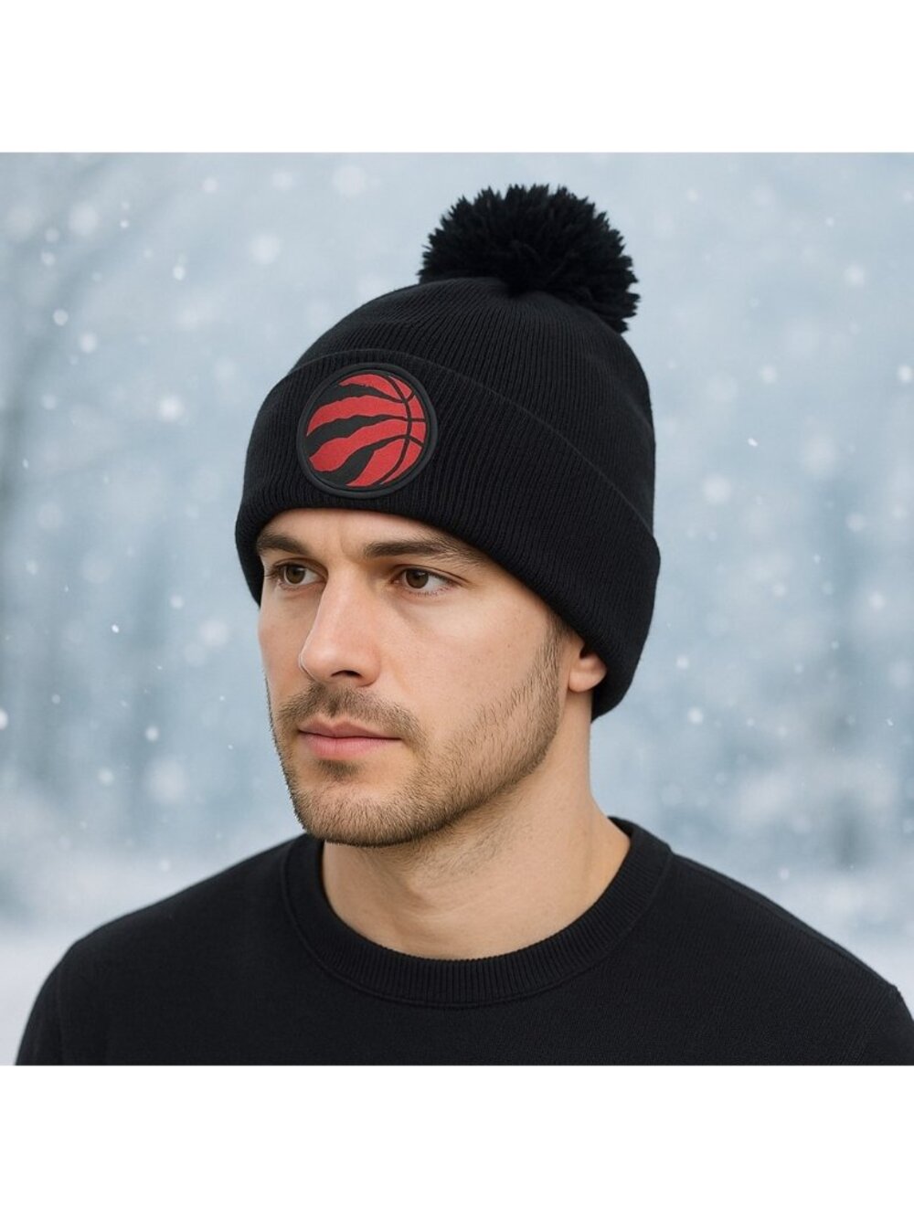 Toronto Raptors NBA Coors Light  Unisex Toque Hat Winter Black One Size